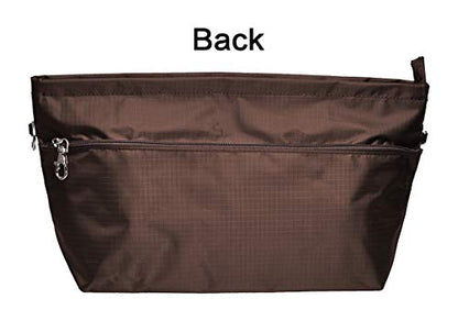 Vercord Handbag Purse Tote Pocketbook Organizer Insert Zipper Closure 11 Pockets 3 Sizes Many Colors