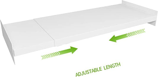 Expandable Closet Shelves Organizers, Adjustable S... (Standard 1 Pack | Stainless Steel)