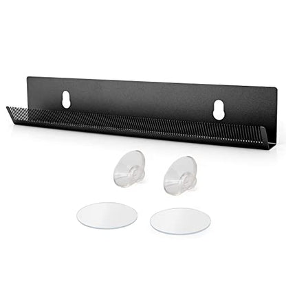 EHDIS Hair Extension Holder for Styling Hair Stands Stainless Steel Hair Extension Display Hair Hanger Tool for Washing, Coloring and Blow-Drying of Weft, Clip-In, Tape-In Extensions (Black)