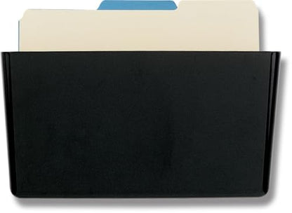 Officemate Wall File Letter Size, Black (21432)