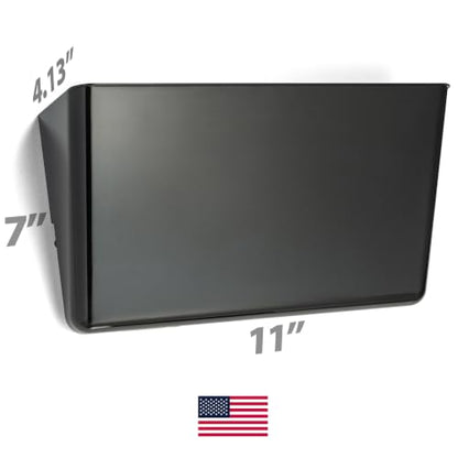 Officemate Wall File Letter Size, Black (21432)