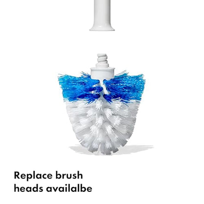OXO Good Grips Toilet Brush & Plunger Set - White