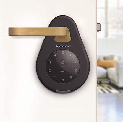 igloohome Keybox 3 Smart Lock Box, Large Key Safe w/Airbnb Sync (iOS/Android) – Remotely Generate Bluetooth-Keys & Pin Codes Without Internet