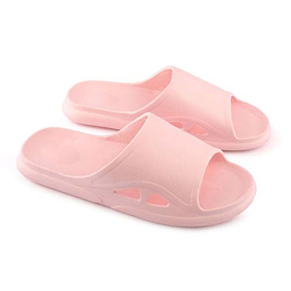 LM Women Shower Slippers Bathroom Slippers Sandals House Slippers Non Slip Shoes Dorm Shoes