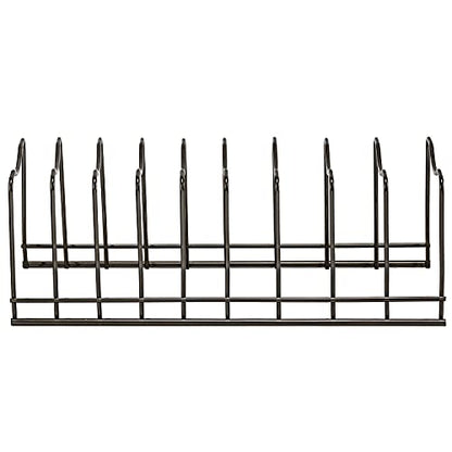 Pot Lid Holder Organizer, Kitchen Countertop Stora... (Satin Nickel)