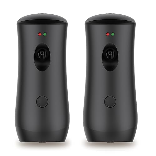 Automatic Air Freshener Spray Dispenser, Black, 2-... (2 Count | Black-001)