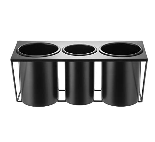 Hair Dryer Holder Hair Styling Product Care Tool Organizer Bath Supplies Accessories Tray Stand Storage Bathroom Steel Hair Dryer Holder(Black) MK470B