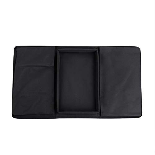 Sofa Armrest Organizer with Cup Holder Tray Chair Arm TV Remote Holder for Recliner Couch Armchair Caddy Bedside Storage Pockets Bag for Cellphone Tablet Book Magazines Drinks Pouch