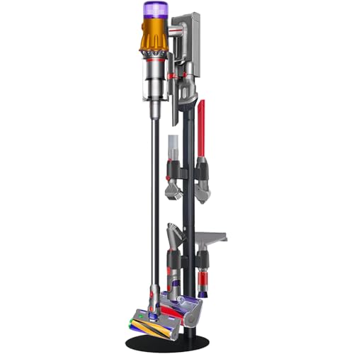 Lasvea Vacuum Stand Compatible with V7 V8 V9 V10 V11 V15 Gen5(Max.11 Accessories),Metal Storage-Bracket-Holder-Stand-Organizer Easy-Access Storage Docking Station