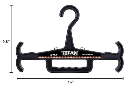 Titan Vest Hanger (Black | Resin)