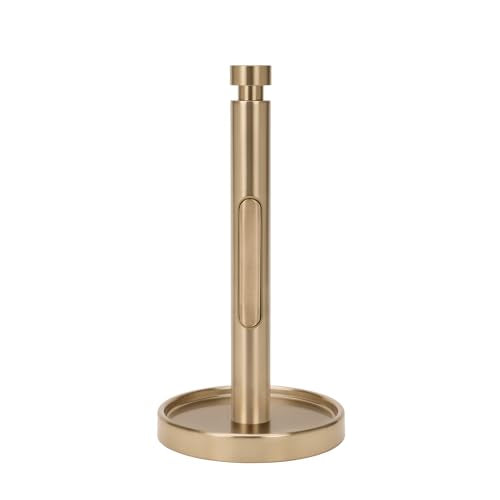 Countertop Paper Towel Holder - Weighted Heavy Dut... (Warm Gold | Metal)