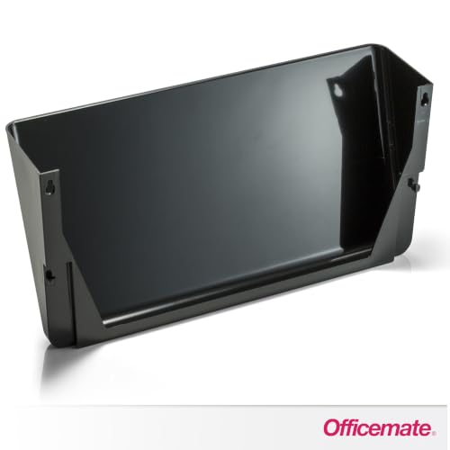 Officemate Wall File Letter Size, Black (21432)