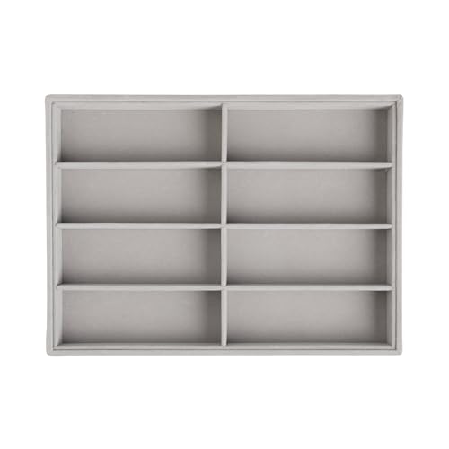 8-Slot Sunglass Organizer,Velvet Sunglass Holder for Drawer | Vanity Glass Holder,Sunglass Case For Multiple Sunglass,Sunglass Tray for Drawer,Sunglass Box for Women,Eyeglass Organizer