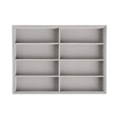 8-Slot Sunglass Organizer,Velvet Sunglass Holder for Drawer | Vanity Glass Holder,Sunglass Case For Multiple Sunglass,Sunglass Tray for Drawer,Sunglass Box for Women,Eyeglass Organizer