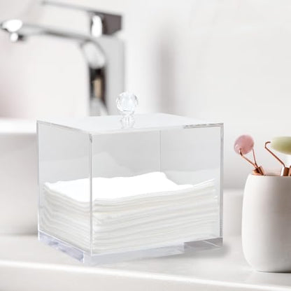 ForPro Pure & Simple XL Facial Towel Acrylic Holder, Disposable