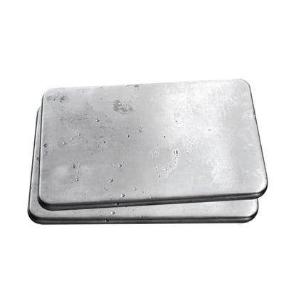 Outset Stainless Steel Ice Packs, Set of 2 Travel Ice Packs, 7” x 4.75” x 0.5”