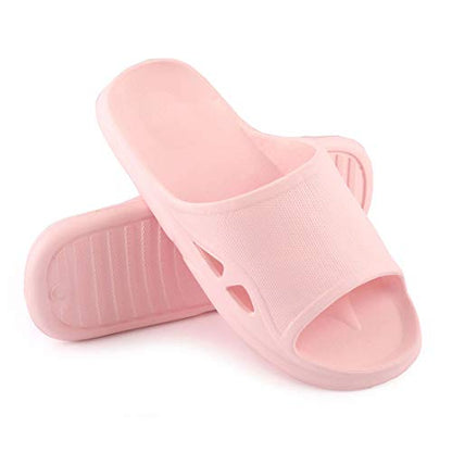 LM Women Shower Slippers Bathroom Slippers Sandals House Slippers Non Slip Shoes Dorm Shoes