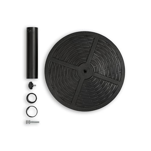 Backyard Expressions 26.5 Lb Umbrella Stand, Patio Umbrella Base, 15 in Diameter