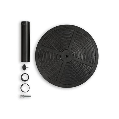 Backyard Expressions 26.5 Lb Umbrella Stand, Patio Umbrella Base, 15 in Diameter