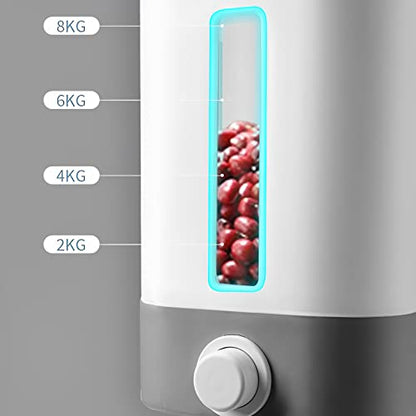 Sooyee 22 Lbs Rice Dispenser with Measuring Cup