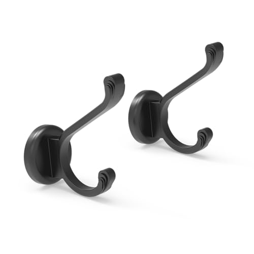 Magnetic Hooks Heavy Duty 140lbs Neodymium Magnet... (Black)