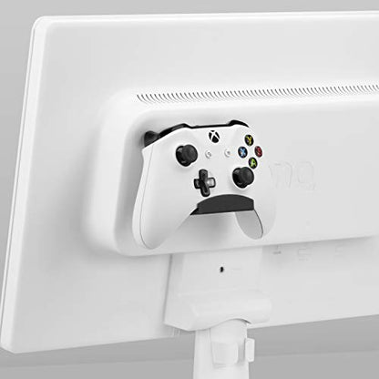 BRAINWAVZ Game Controller Holder Wall Mount Stand (2 Pack) for Xbox, PS5, Series X, ONE, PS4, PS3, Switch, Nintendo, PC & More, Fits Latest & Retro Gamepads, Stick On, Easy to Install, UGC1