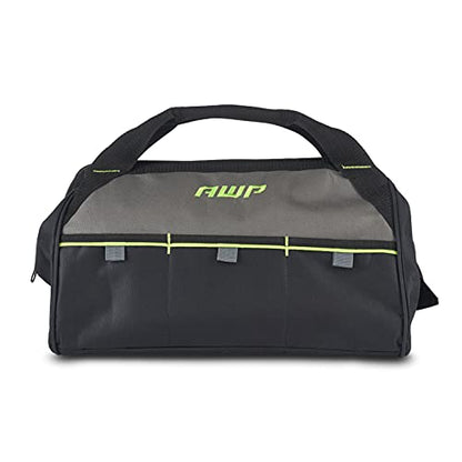 AWP Tool Bags, Premium Tool Bag, Black, Durable Tool Tote, for Professionals and Contractors