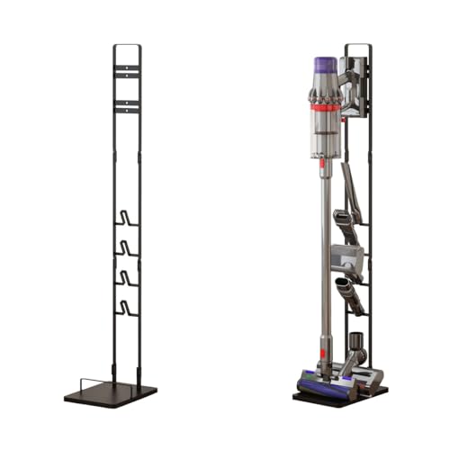 Foho Vacuum Stand Compatible for Dyson V15 V11 V10 V8 V7 V6, Stable Metal Storage Bracket Holder for Handheld DC30 DC31 DC34 DC35 DC58 DC59 DC62 Cordless Vacuum Cleaners & Accessories