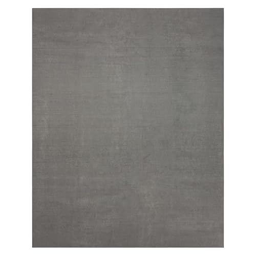 Mohawk Home Low Profile Waterproof Rug Pad Utility Solid Gray 9' X 12' Pet and Kid Proof Rug Pad Perfect for Kitchen, Living Room, Kids Room, Dining Room