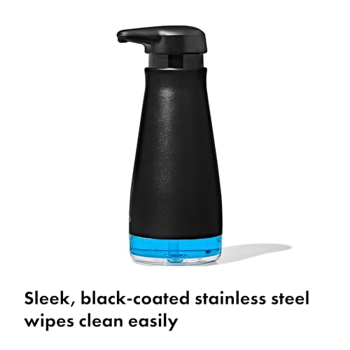 OXO Good Grips Stainless Steel Soap Dispenser - Black