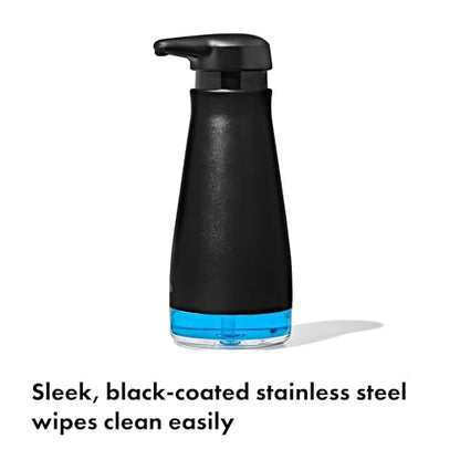 OXO Good Grips Stainless Steel Soap Dispenser - Black