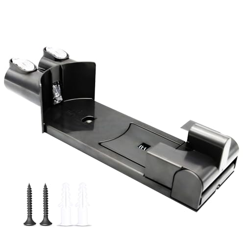 Wall Mount Docking Station Compatible with Dyson V... (Black)