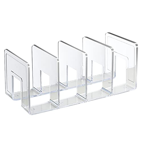 Acrylic File Sorter, Clear File Holder Acrylic Des... (Clear | Plastic)