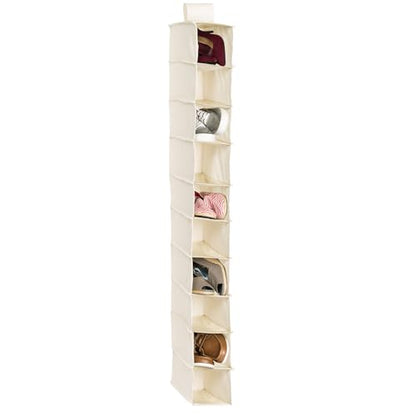 Honey Can Do 10 Shelf Shoe Org, Natural SFT-01254 Natural
