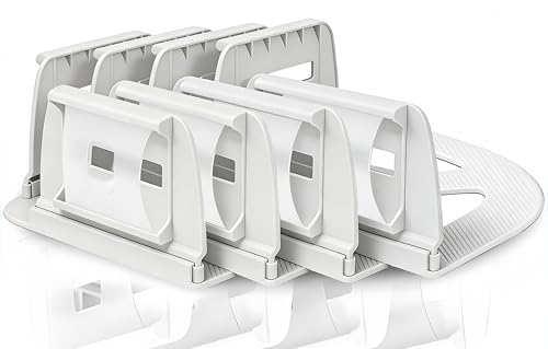 Upgrade Bed Sheet Holders for Corners - 4 Pack One-Time Installation Sheet Locks, Heavy Duty Fitted Sheet Clips to Keep Sheets Tight & Firm, No-Lift Mattress Sheet Grippers, Universal Fit