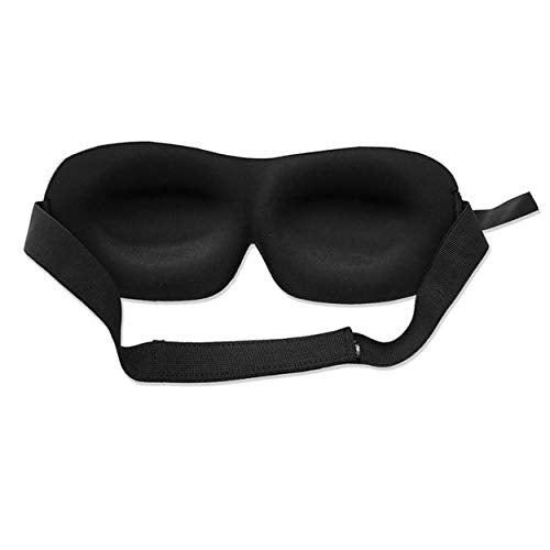 Mumi Sweet Dreams Kit - 3D Memory Foam Sleeping Mask with Adjustable Strap - Blocks Light Effectively - Includes Ear Plugs and Case