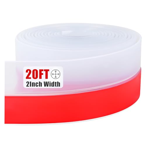 Draft Seal Tape for Doors and Windows 2 in x 20 Ft... (Clear | Silicone)