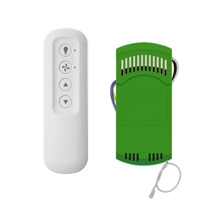 Ceiling Fan Remote Control Kit Replacement for Hunter 99770 | Universal 3-speed Fan Control Kit for Hunter Hampton Bay Harbor Breeze Ceiling Fans. Fits 99392/99813/99770/99122/99123/99198