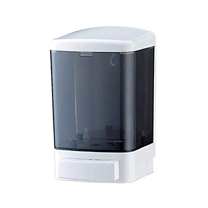 Evhome Manual Soap Dispenser Kitchen Bathroom Wall Mounted Commercial Soap Dispenser for Liquid Containers Shampoo Gel Chamber Plastic - (33.8 oz) 1000ml