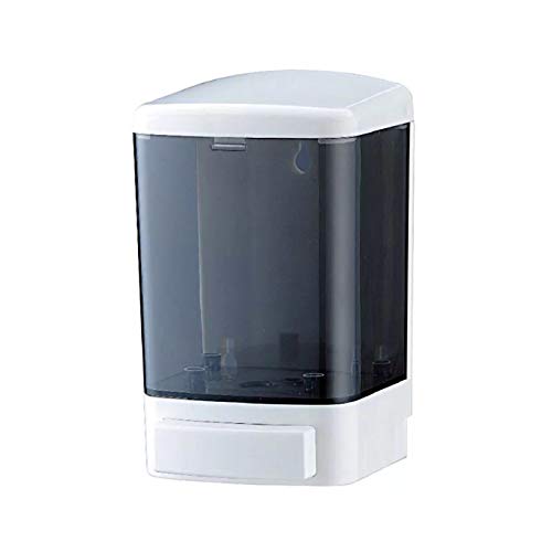 Evhome Manual Soap Dispenser Kitchen Bathroom Wall Mounted Commercial Soap Dispenser for Liquid Containers Shampoo Gel Chamber Plastic - (33.8 oz) 1000ml