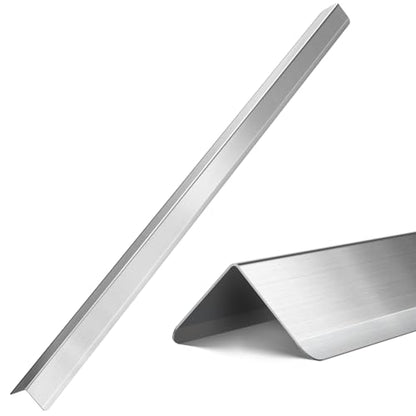 Zipcase Stainless Steel Wall Corner Guard, 10 Pack, 2 x 2 x 48 inch | with 90-Degree Angle for Wall Protection and Decoration