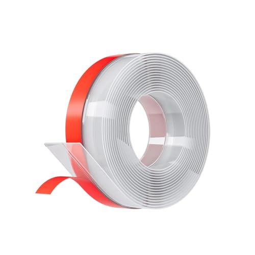 Door Weather Stripping, Silicone Door Seal Strip S... (Clear | Silicone)