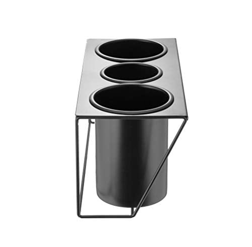 Hair Dryer Holder Hair Styling Product Care Tool Organizer Bath Supplies Accessories Tray Stand Storage Bathroom Steel Hair Dryer Holder(Black) MK470B