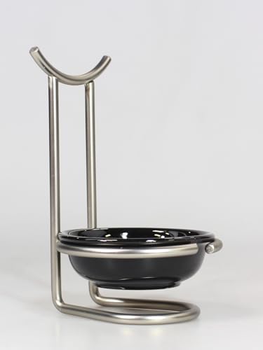 Spectrum Euro Spoon Rest with Ceramic Dish Upright... (Steel, Ceramic)