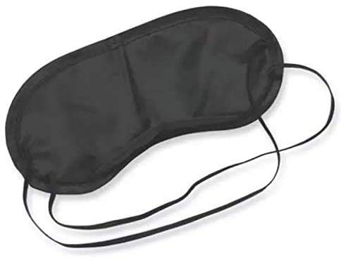 Pack of 40 Eye Mask Shade Cover Blindfold Night Sleeping, with Nose Pad, Blindfold Game Games Relax Cover Black