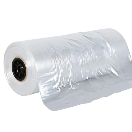 Plasticplace Clear Garment Bags, Protect Clothes from Dust, Dirt, Wrinkles, & Damage, Perfect for Dresses, Dry Cleaning, Storage, & Travel - Zippered, Made in USA 240 Count, 72" X 21" X 7"