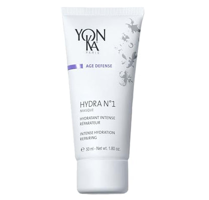 Yonka Hydra No. 1 Masque, Hydrating Face Mask | with Vitamin C and Aloe Vera, Overnight Anti-Aging Treatment, For Normal to Dry Skin, Paraben-Free, 1.80 oz