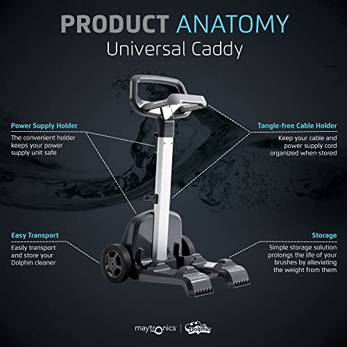 Dolphin Genuine Accessory — Universal Caddy for Any Robotic Pool Vacuum Cleaner — Easy to Transport and Store Your Dolphin Year-Round