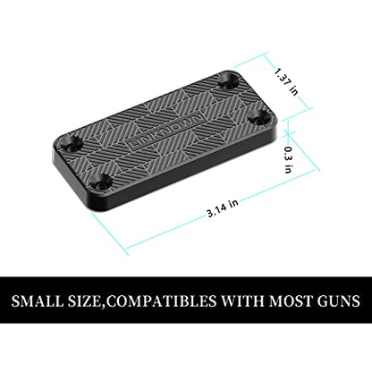 Gun Magnet Mount 55 Lbs Rating Magnetic Gun Mount for Car, Rubber Coated Firearm Holder for Rifle Pistol Magazines, Gun Magnet for Vehicle, Desks, Safes, and Walls, Indoor Gun Racks
