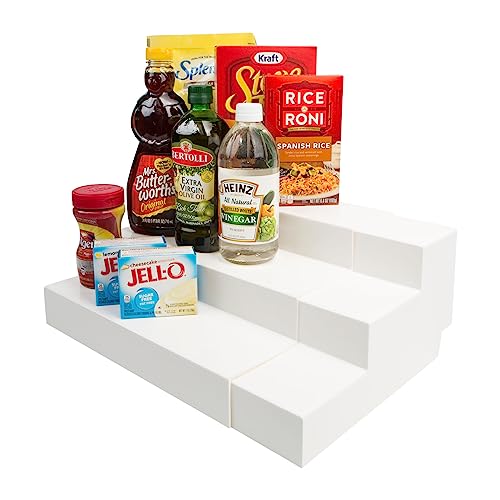 Dial Industries 3 Tier Expandable Kitchen Cabinet... (White | Plastic)